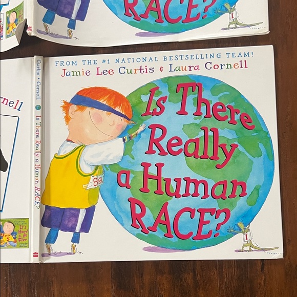 5/$10 Kids Picture Books | Is There Really a Human Race? by Jamie Lee Curtis - Picture 3 of 12